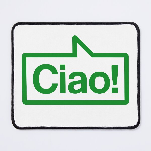 Item preview, Ciao - Talking Shirt (Green) designed and sold by Justin Ellis.