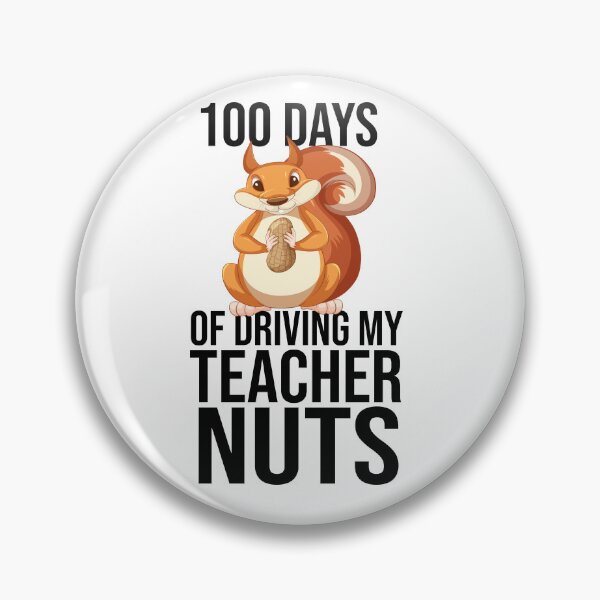 Item preview, 100 Days Of Driving Teacher Nuts Gift designed and sold by gooldenfish.
