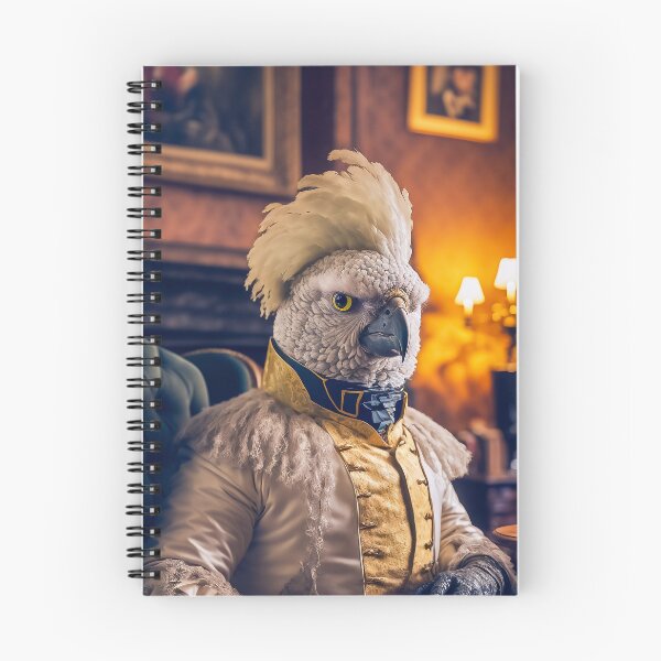 Item preview, Portrait of a cockatoo dressed as an 18th century lord designed and sold by Martodri.