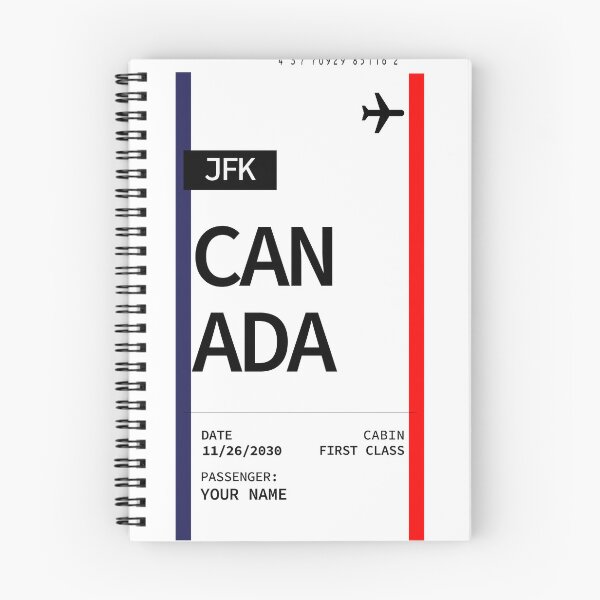 Item preview, Canada Boarding Pass Design By Mehroz designed and sold by FunPurchase.