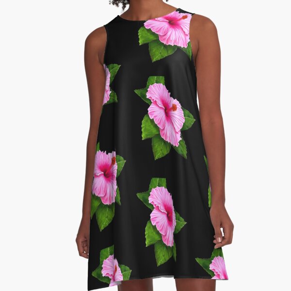 Item preview, Pretty in Pink Hibiscus Artwork designed and sold by gramizzia.