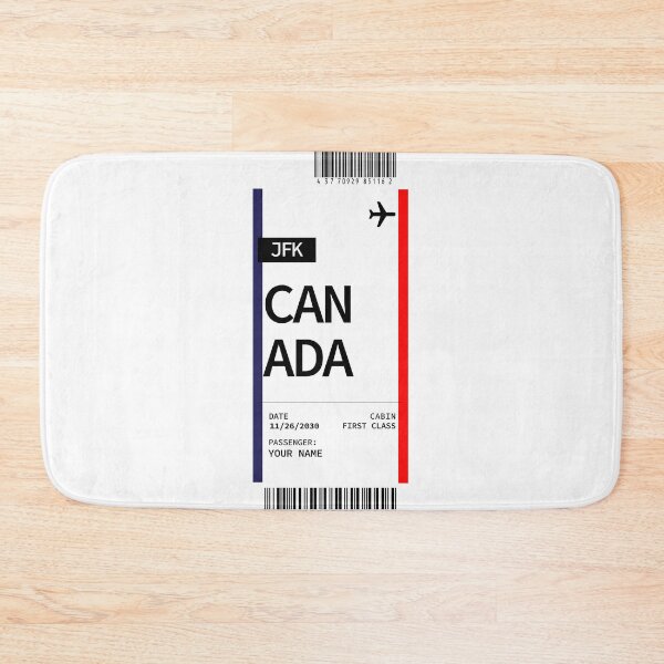 Item preview, Canada Boarding Pass Design By Mehroz designed and sold by FunPurchase.