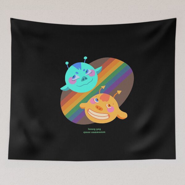 Item preview, queer aliens designed and sold by gayliott.