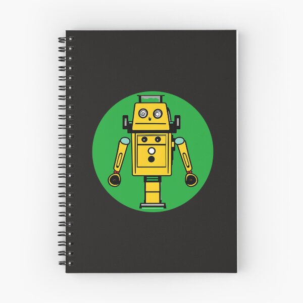 Item preview, CUTE YELLOW ROBOT designed and sold by starfishstuff.