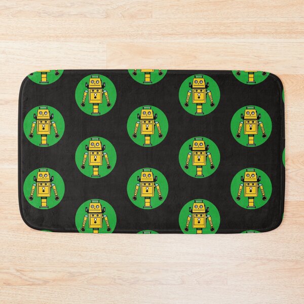 Item preview, CUTE YELLOW ROBOT designed and sold by starfishstuff.