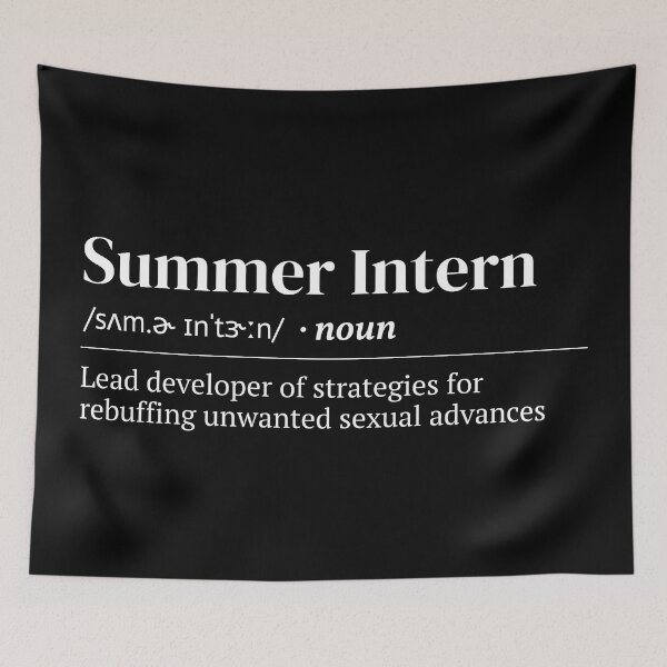 Item preview, Summer Intern Urban Dictionary Meaning designed and sold by SpeakSarcasm.