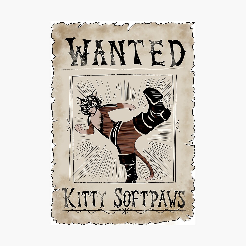 Kitty Softpaws Wanted Poster