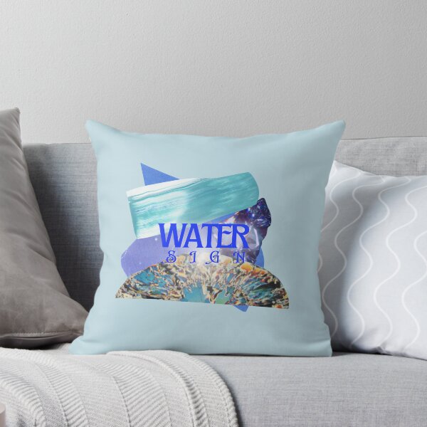 Item preview, Water sign, zodiac sign, blue designed and sold by GHANLUES.