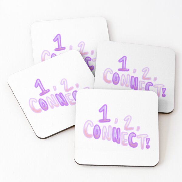 Item preview, 1, 2, Connect!  Enha Logo designed and sold by starl03t25.