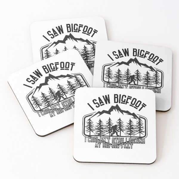Item preview, I Saw Bigfoot Funny Park Badge designed and sold by Pink Ribbon.