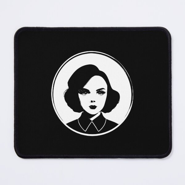 Item preview, Retro woman in a circle designed and sold by nowIAMAI.