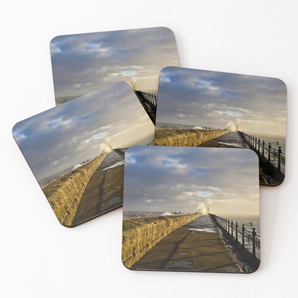 Item preview, January storm on Tynemouth pier. designed and sold by Violaman.