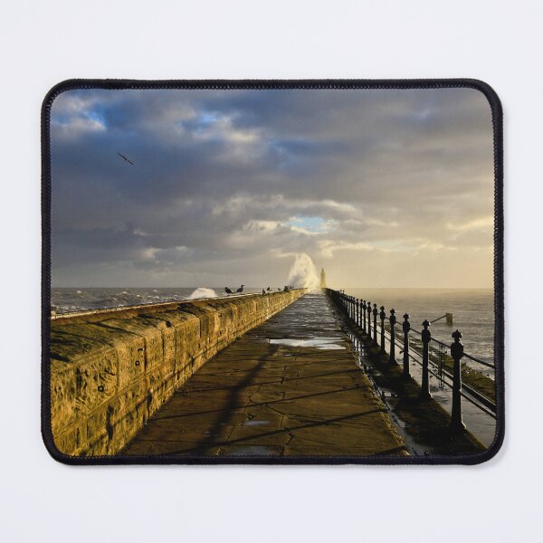 Item preview, January storm on Tynemouth pier. designed and sold by Violaman.