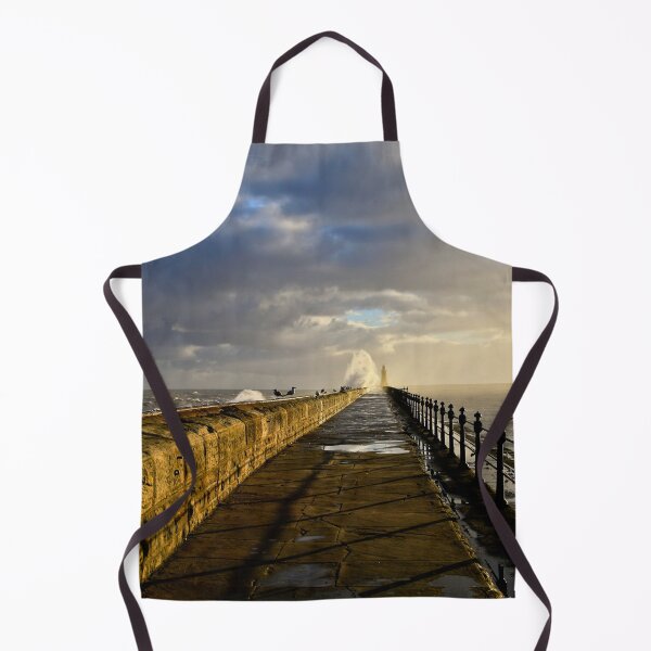 Item preview, January storm on Tynemouth pier. designed and sold by Violaman.