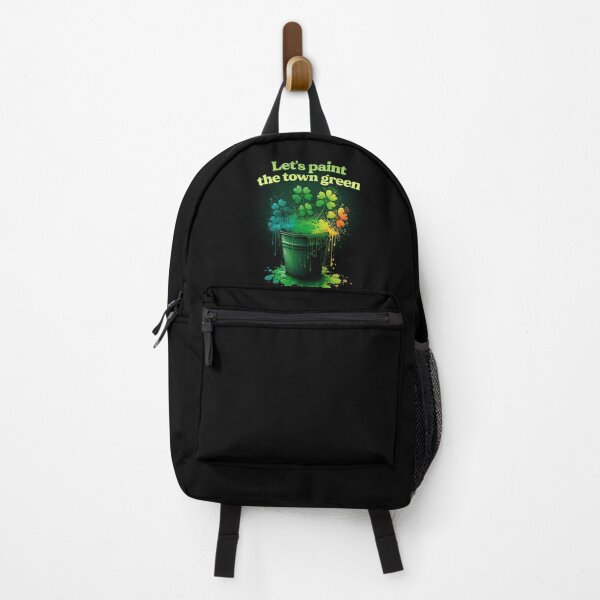 Item preview, Let's Paint The Town Green - St Patrick's Day designed and sold by thedarkbrook.