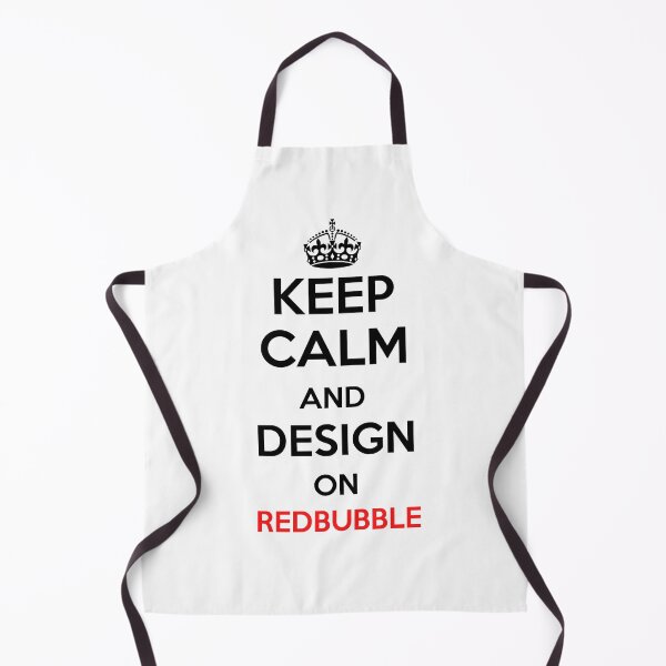 Item preview, keep calm and design on redbubble designed and sold by BigBasement.