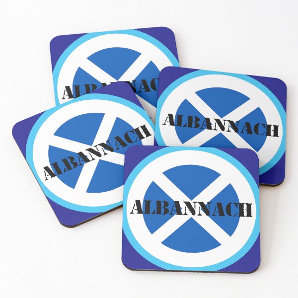 Item preview, ALBANNACH Scottish Gaelic retro mod roundel designed and sold by ModSupporters.