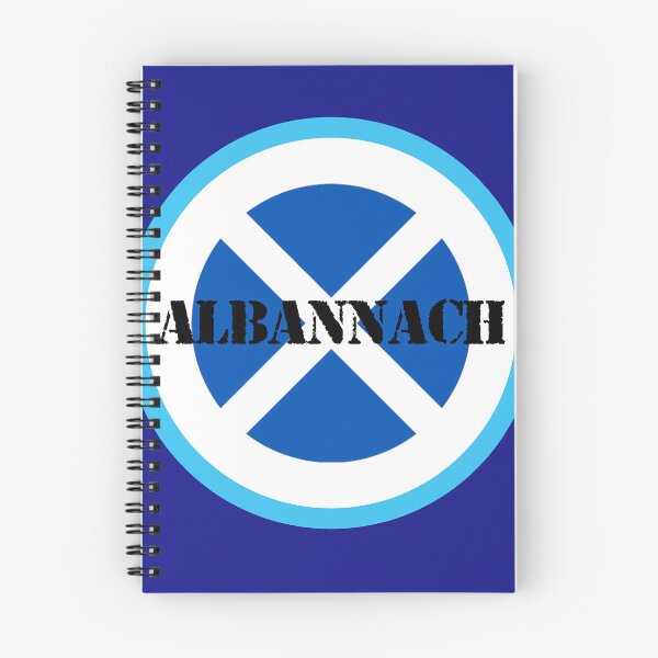 Item preview, ALBANNACH Scottish Gaelic retro mod roundel designed and sold by ModSupporters.