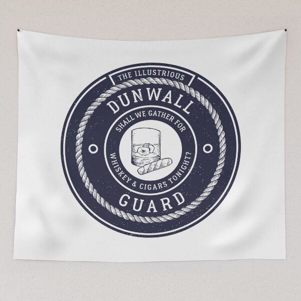 Item preview, Whiskey & Cigars (Navy) designed and sold by CosmicFoxDesign.