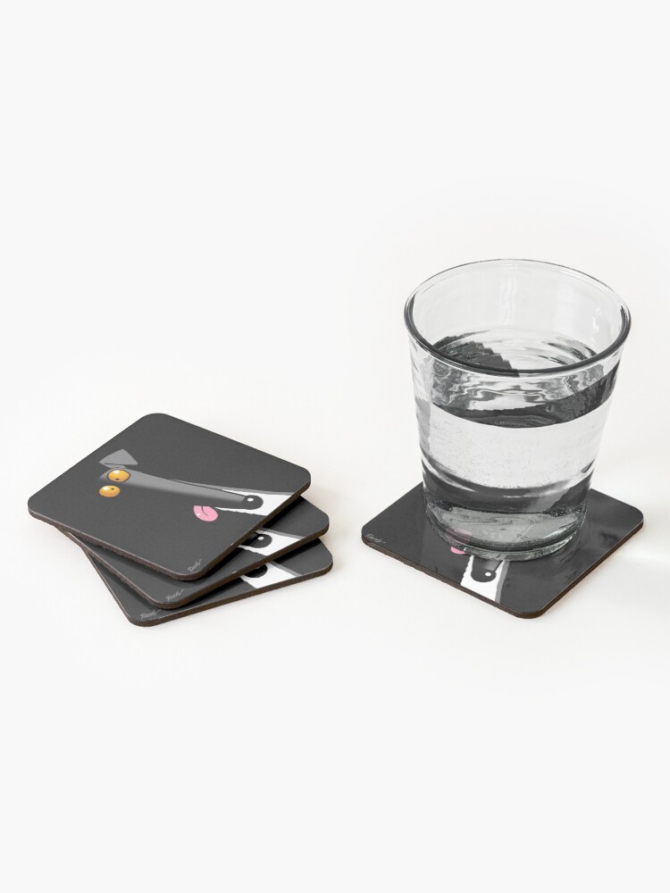 Alternate view of Derp in the Dark Coasters (Set of 4)