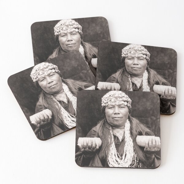 Item preview, Hupa Shaman by Edward Curtis, 1923 designed and sold by World Vintage Photos.