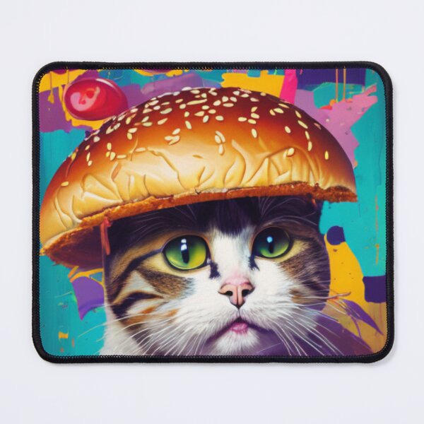 Item preview, A Cat's Burger Dream - The Art of the Burger designed and sold by WBP Mart.