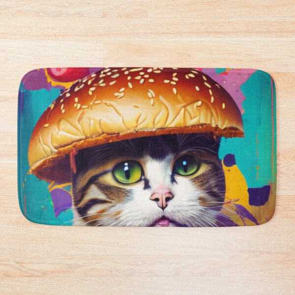 Item preview, A Cat's Burger Dream - The Art of the Burger designed and sold by WBP Mart.