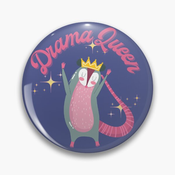 Item preview, Drama Queen Opossum designed and sold by VirtualFaries.