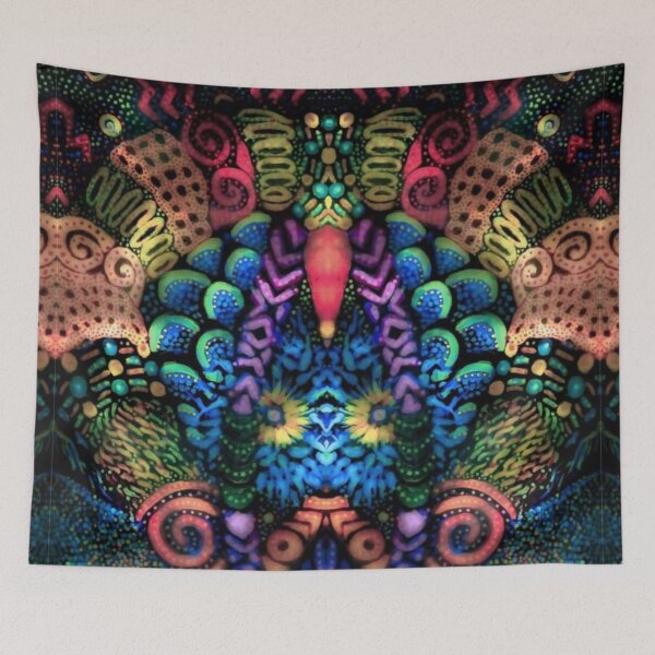 Item preview, Psychedelic Horns of Plenty designed and sold by PSYCO-art.