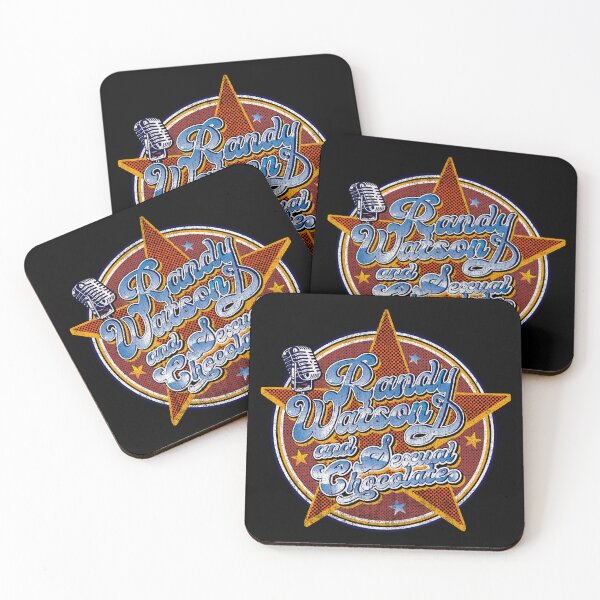 Item preview, Randy Watson Sexual Chocolate Worn Script Logo designed and sold by Alema Art.