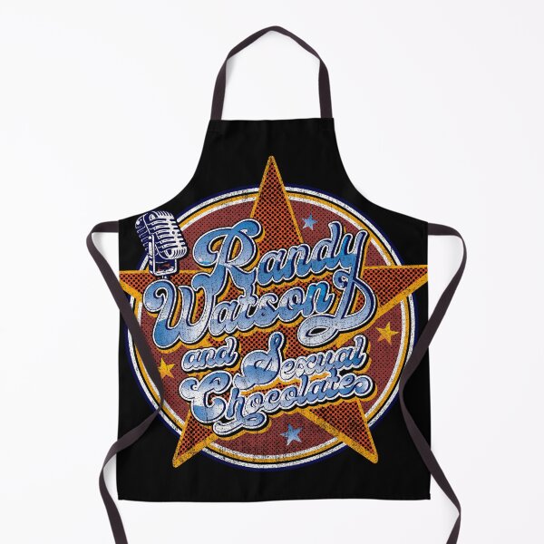 Item preview, Randy Watson Sexual Chocolate Worn Script Logo designed and sold by Alema Art.