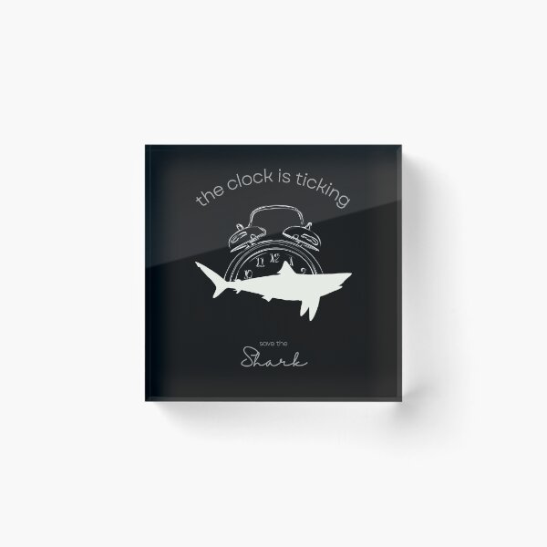 Item preview, Protect The Shark Save the Shark The Clock is Ticking Long T-shirt designed and sold by MagicWolfStar.