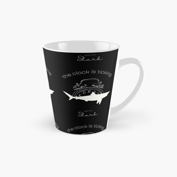 Item preview, Protect The Shark Save the Shark The Clock is Ticking Long T-shirt designed and sold by MagicWolfStar.