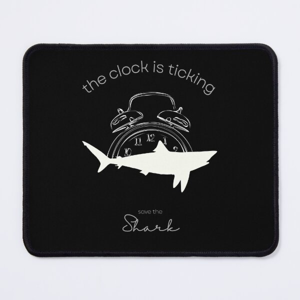 Item preview, Protect The Shark Save the Shark The Clock is Ticking Long T-shirt designed and sold by MagicWolfStar.