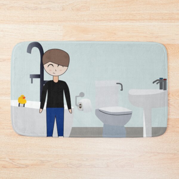 Item preview, Freddie in the bathroom designed and sold by GooglyEyes-.