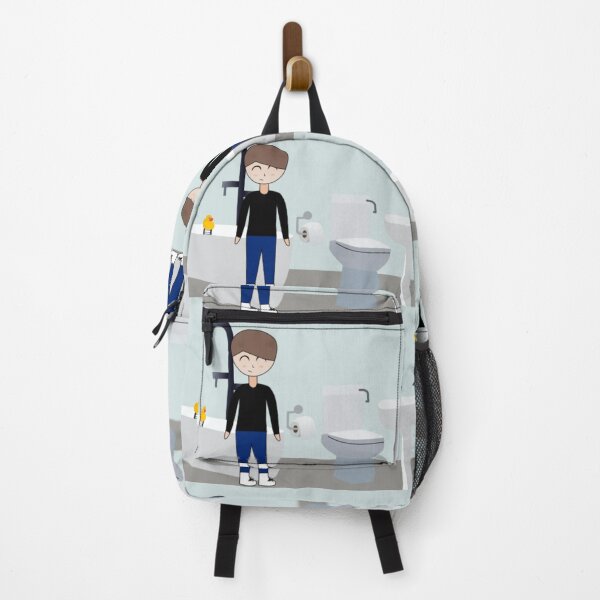 Item preview, Freddie in the bathroom designed and sold by GooglyEyes-.