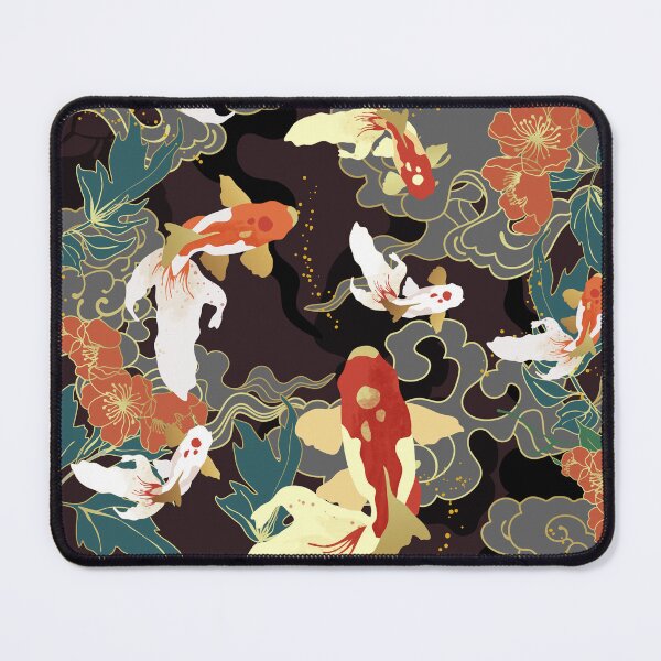 Item preview, traditional classical auspicious cloud koi shading designed and sold by UnaWu533.