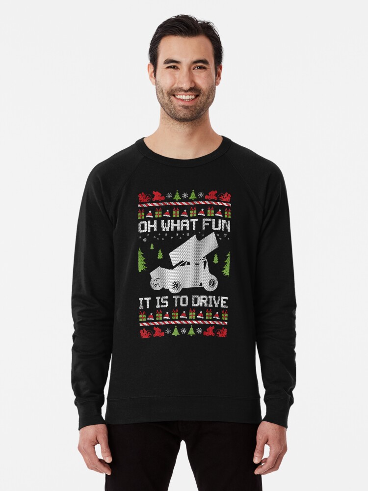 Sprint car 2025 ugly sweater