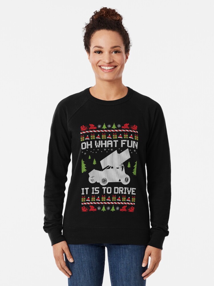 Sprint car 2025 ugly sweater