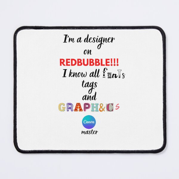Item preview, I'm a designer on redbubble.I'm a graphic designer.Redbubble fans designed and sold by BigBasement.