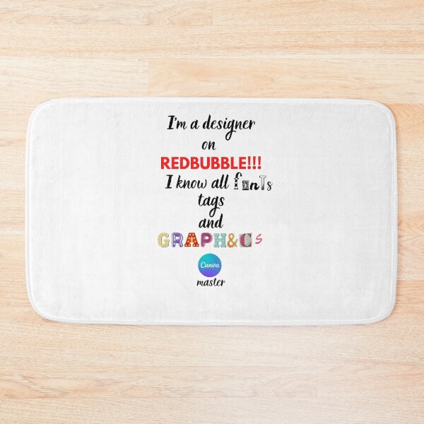 Item preview, I'm a designer on redbubble.I'm a graphic designer.Redbubble fans designed and sold by BigBasement.
