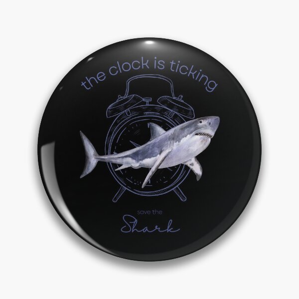 Item preview, Protect The Shark Save the Shark The Clock is Ticking Active T-shirt designed and sold by MagicWolfStar.