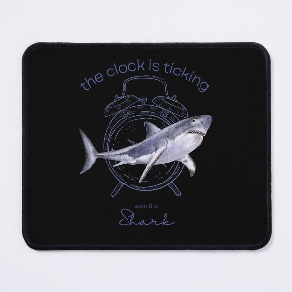 Item preview, Protect The Shark Save the Shark The Clock is Ticking Active T-shirt designed and sold by MagicWolfStar.