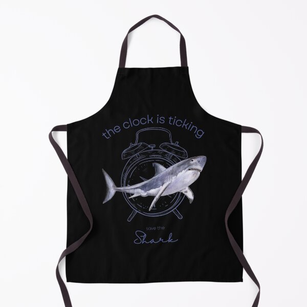 Item preview, Protect The Shark Save the Shark The Clock is Ticking Active T-shirt designed and sold by MagicWolfStar.