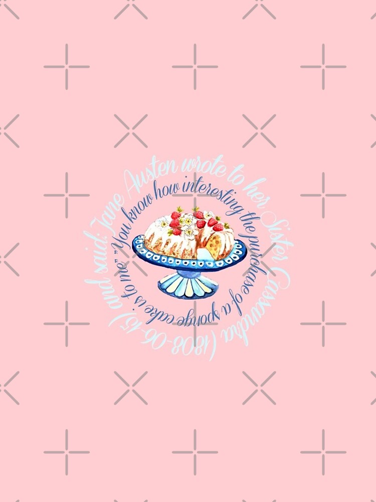"Jane Austen cake quote, Bundt cake // Jane Austen cake quote // Jane