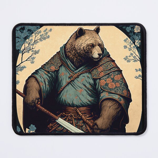 Item preview, Bear Samurai designed and sold by luisraultg.