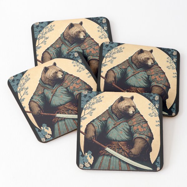 Item preview, Bear Samurai designed and sold by luisraultg.