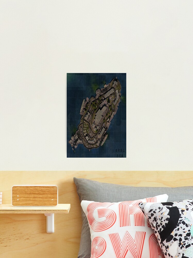 Rebirth island Map - Verdansk Map - Caldera Map Sticker for Sale by  jaggyboy