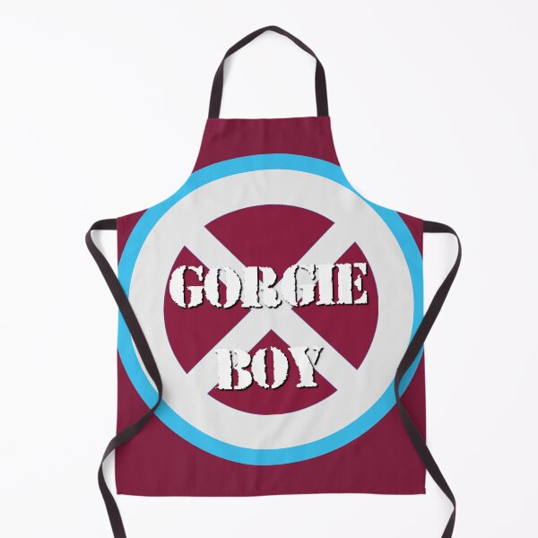 Item preview, Gorgie Boy Maroon White hearts Retro Mod Roundel designed and sold by ModSupporters.