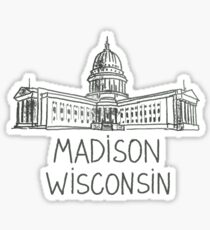 Madison, Wisconsin Sticker